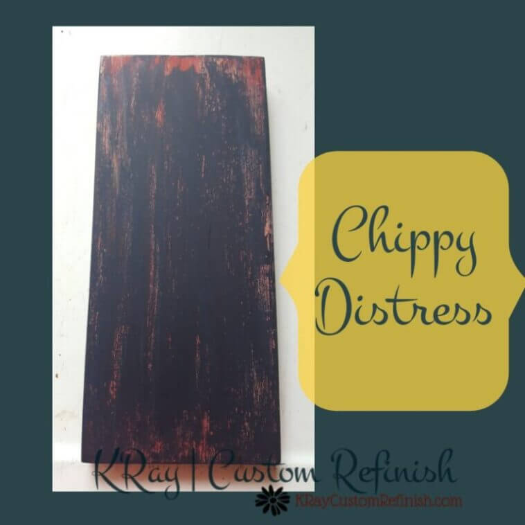 Distressing Techniques - Chippy Distress 