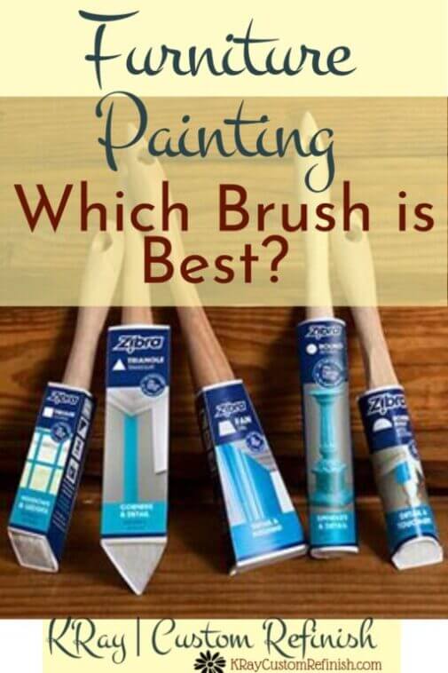 Which Brush is Best for Painting Furniture - Zibra