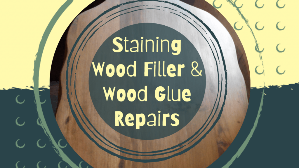 Staining Wood Filler Repairs Cover