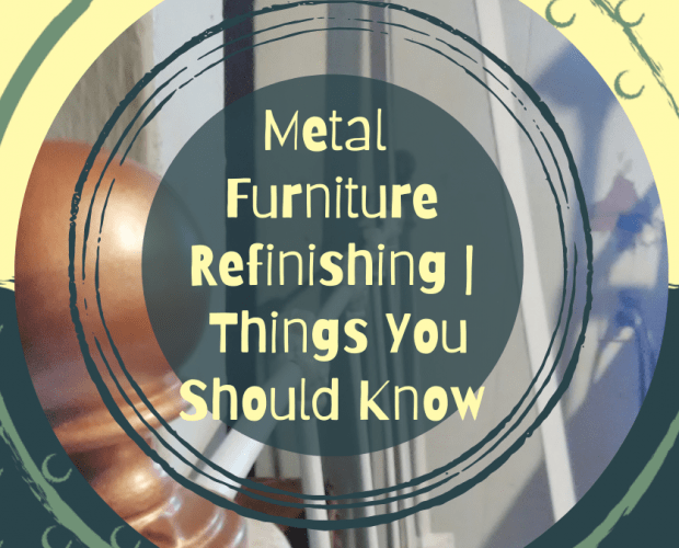 Metal furniture refinishing cover