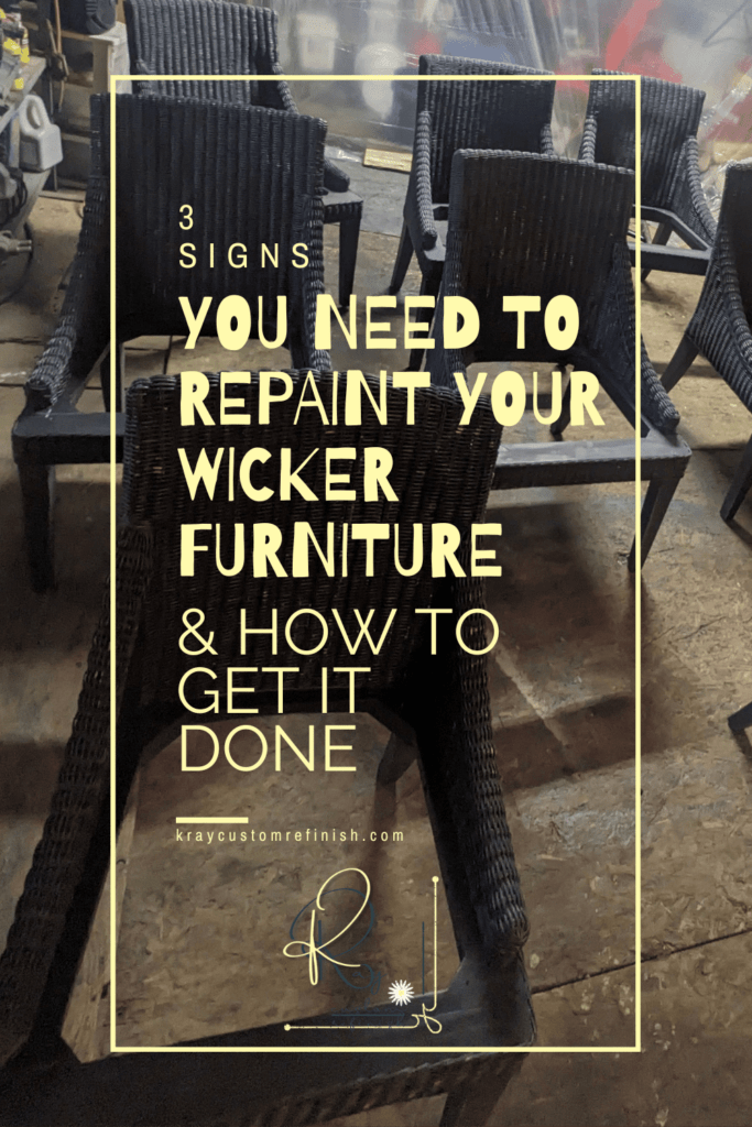 Repaint Your Wicker Furniture Pin