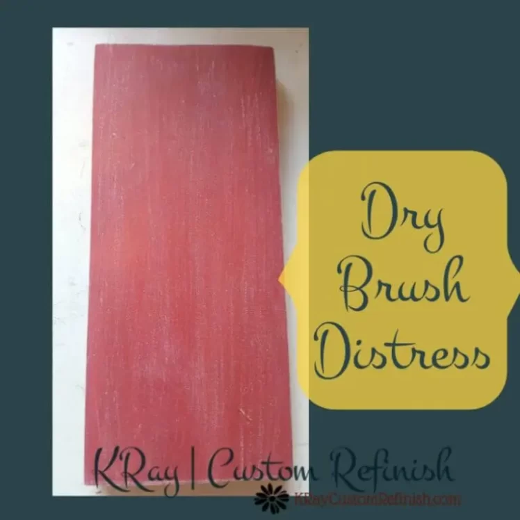 7 Furniture Paint Distressing Techniques Easily Explained 10 Dry Brush Distress