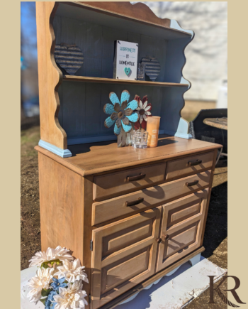 Farmhouse Painted Hutch
