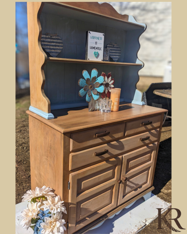 KRay Custom Refinish Farmhouse Hutch