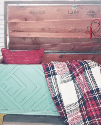 Lane Cedar Chest Geometric Accents