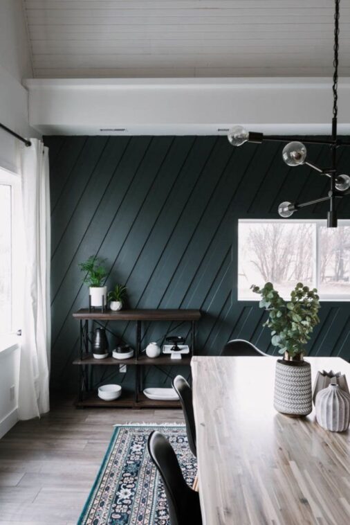 Creating Geometric Accent Furniture 2 liz lovery accent wall ideas